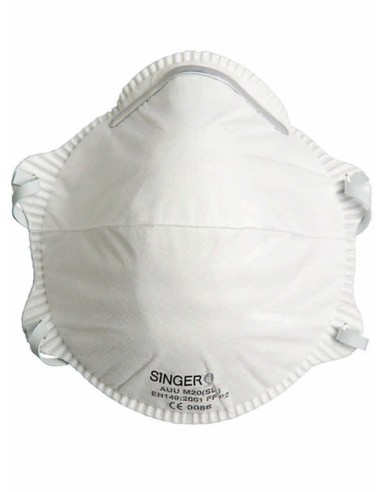 Semimască FFP2 NR D cu supapă,...