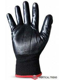 Mănuși negre din nylon cu... 2