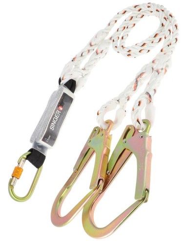 Frânghie dublă TWINPRO15 cu ABS șoc 1.5m