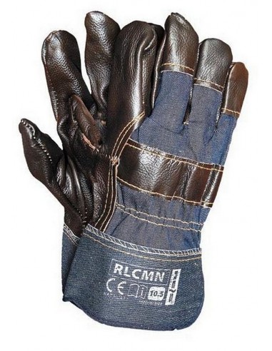 Mănuşi lăcătuş din piele lucioasă RLCM