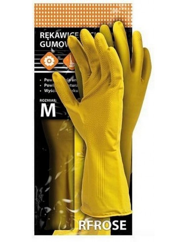 Manusi menaj latex galben