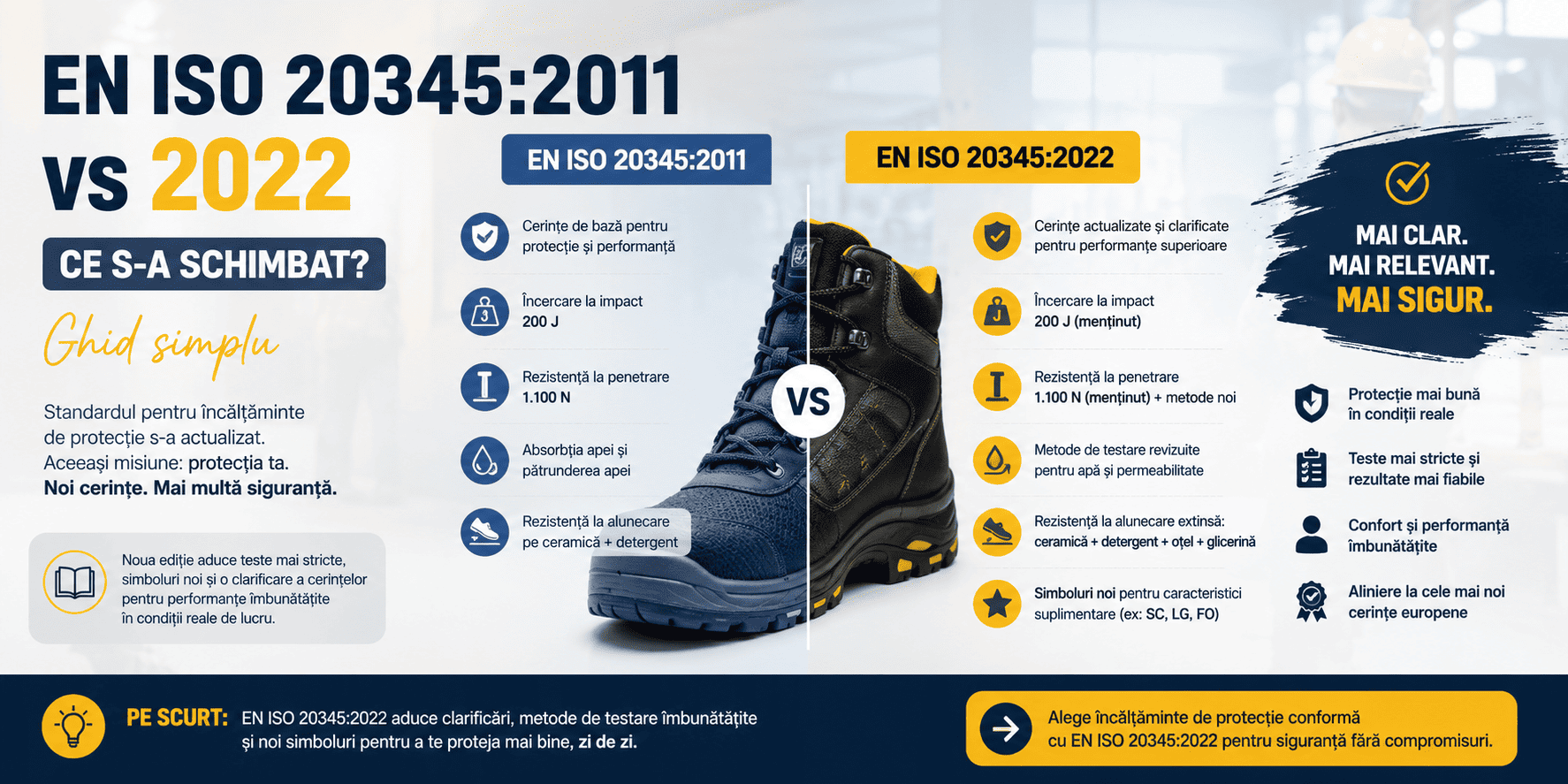 EN ISO 20345:2011 vs. 2022